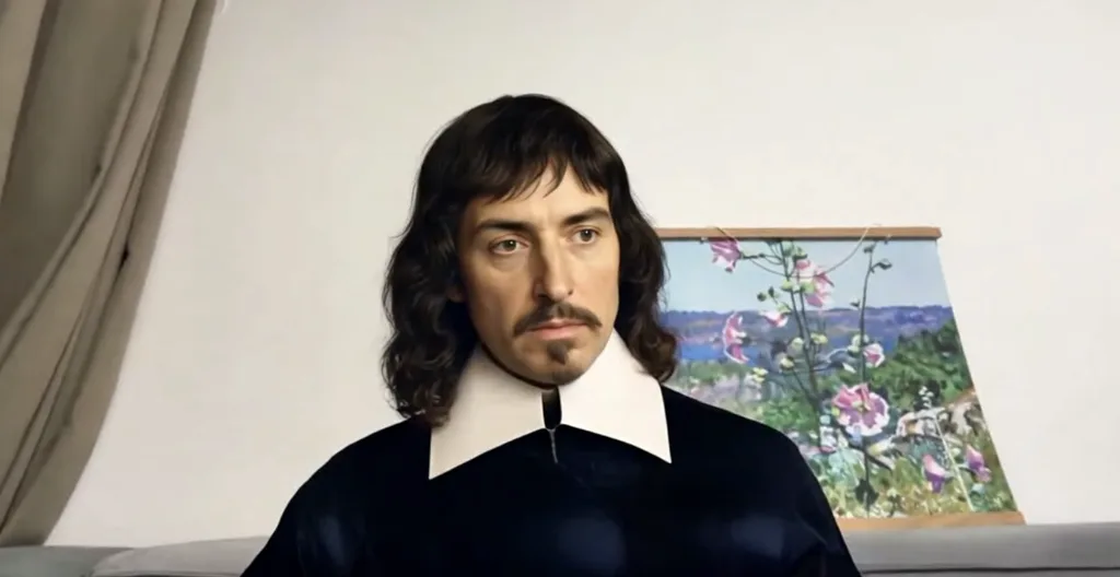Character swaps result: René Descartes